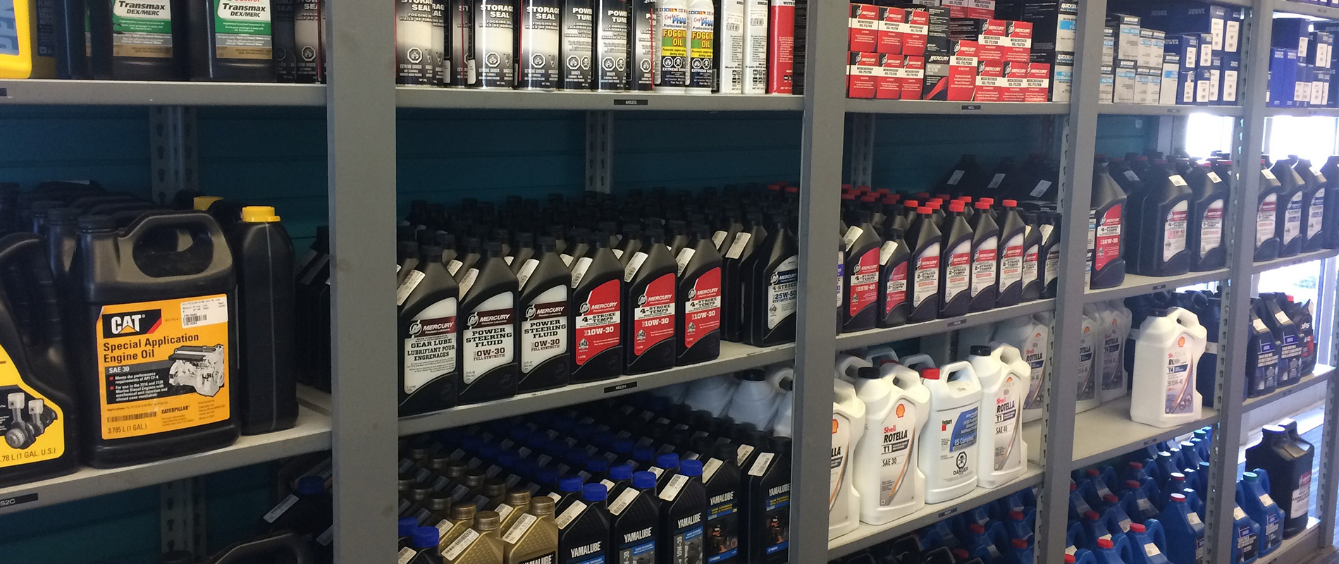 Chandlery and Parts Department at Bay Port Yachting Centre